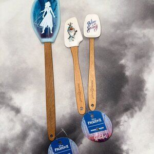 Disney Frozen II Nordic Ware Silicone Spatula Set of 3 Elsa Olaf Believe Journey